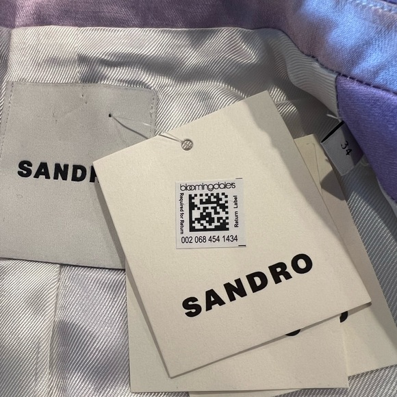 Iska Cropped Blazer & Iskame Wide Leg Pants ( SIZE 34 US2 SET) - Picture 5 of 14